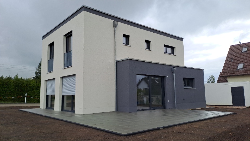 Neubau eines Einfamilienhauses